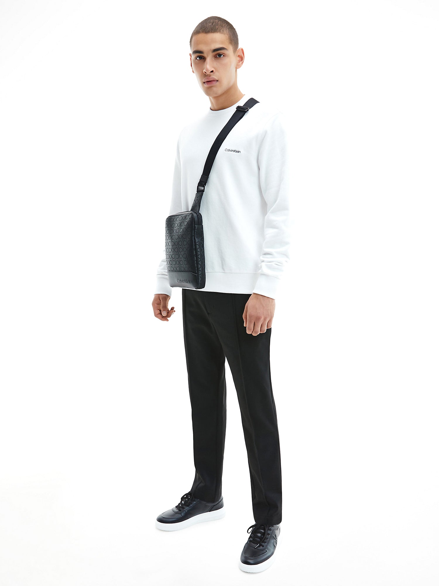 Felpe Bianco Calvin Klein