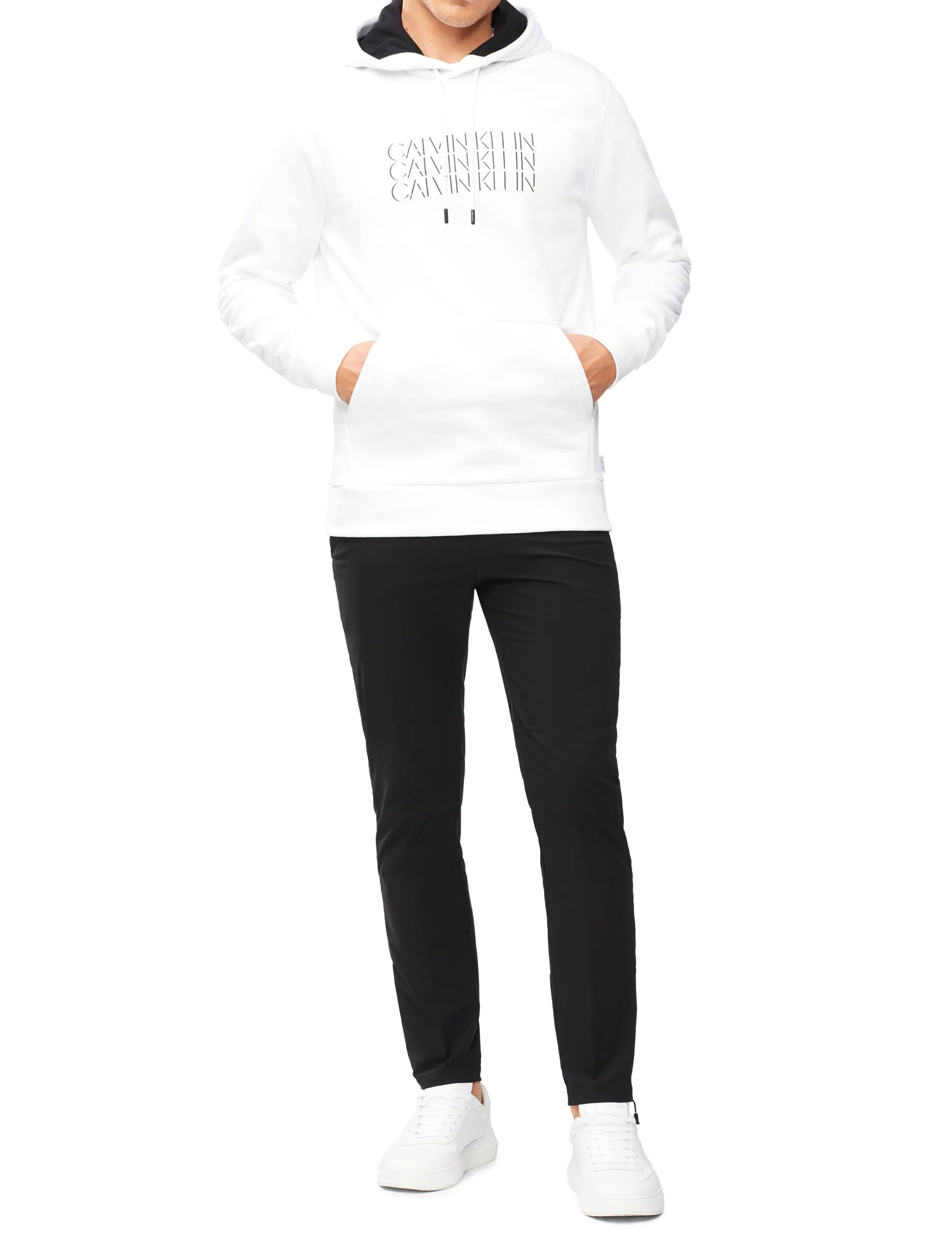 Felpe Bianco Calvin Klein