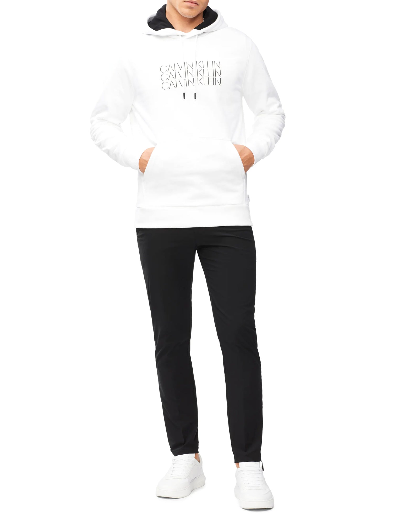 Felpe Bianco Calvin Klein