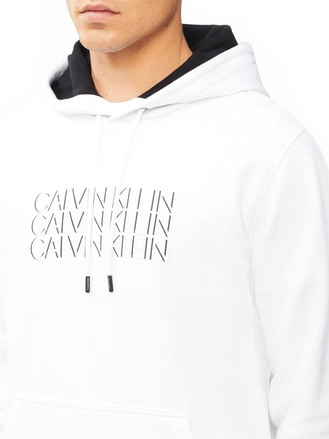 Felpe Bianco Calvin Klein