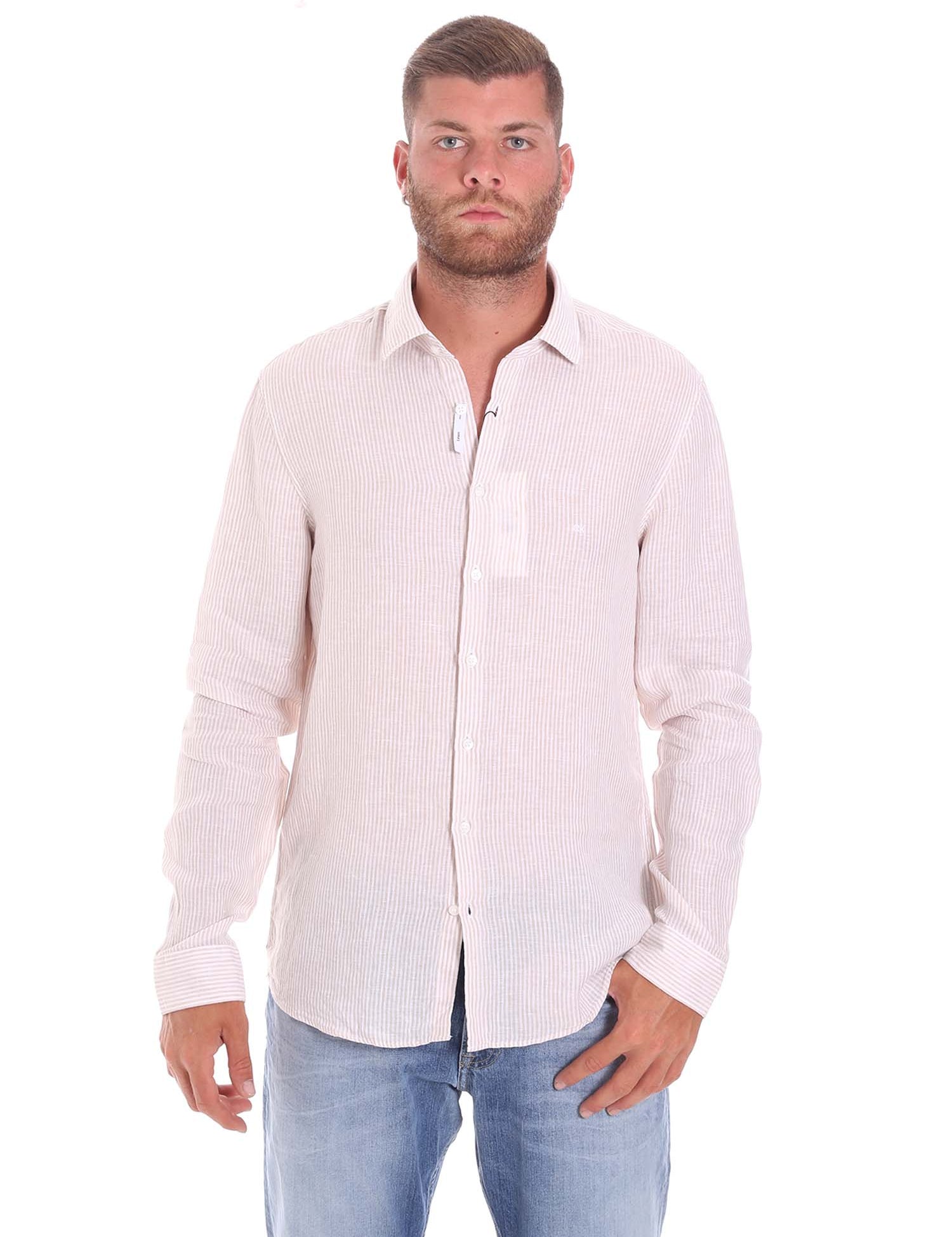 Camicie Bianco Calvin Klein