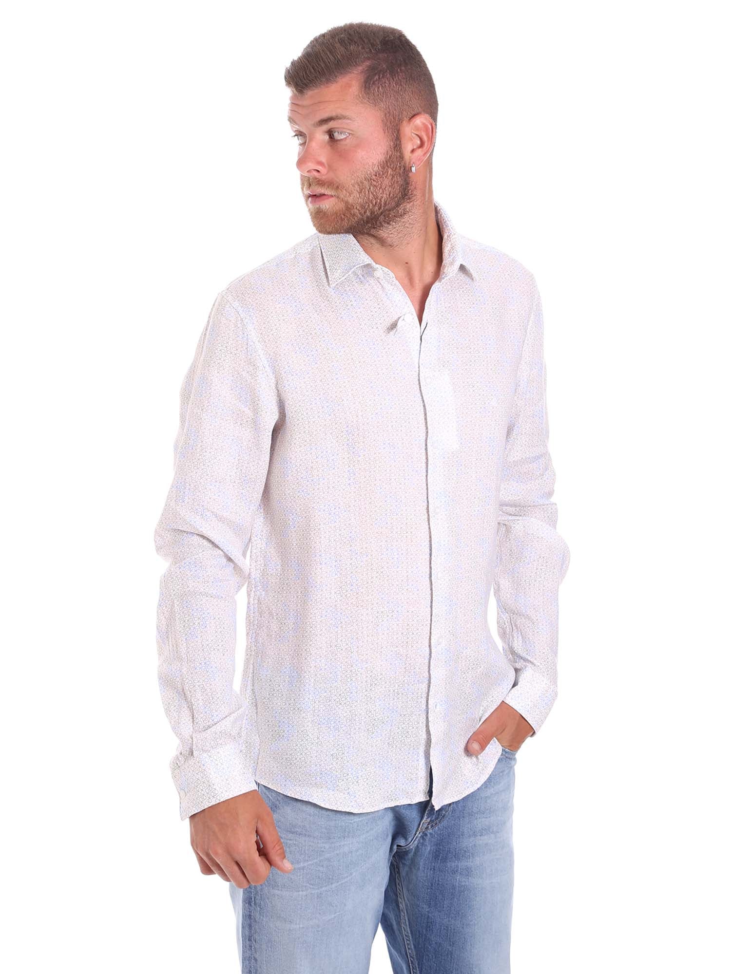 Camicie Bianco Calvin Klein