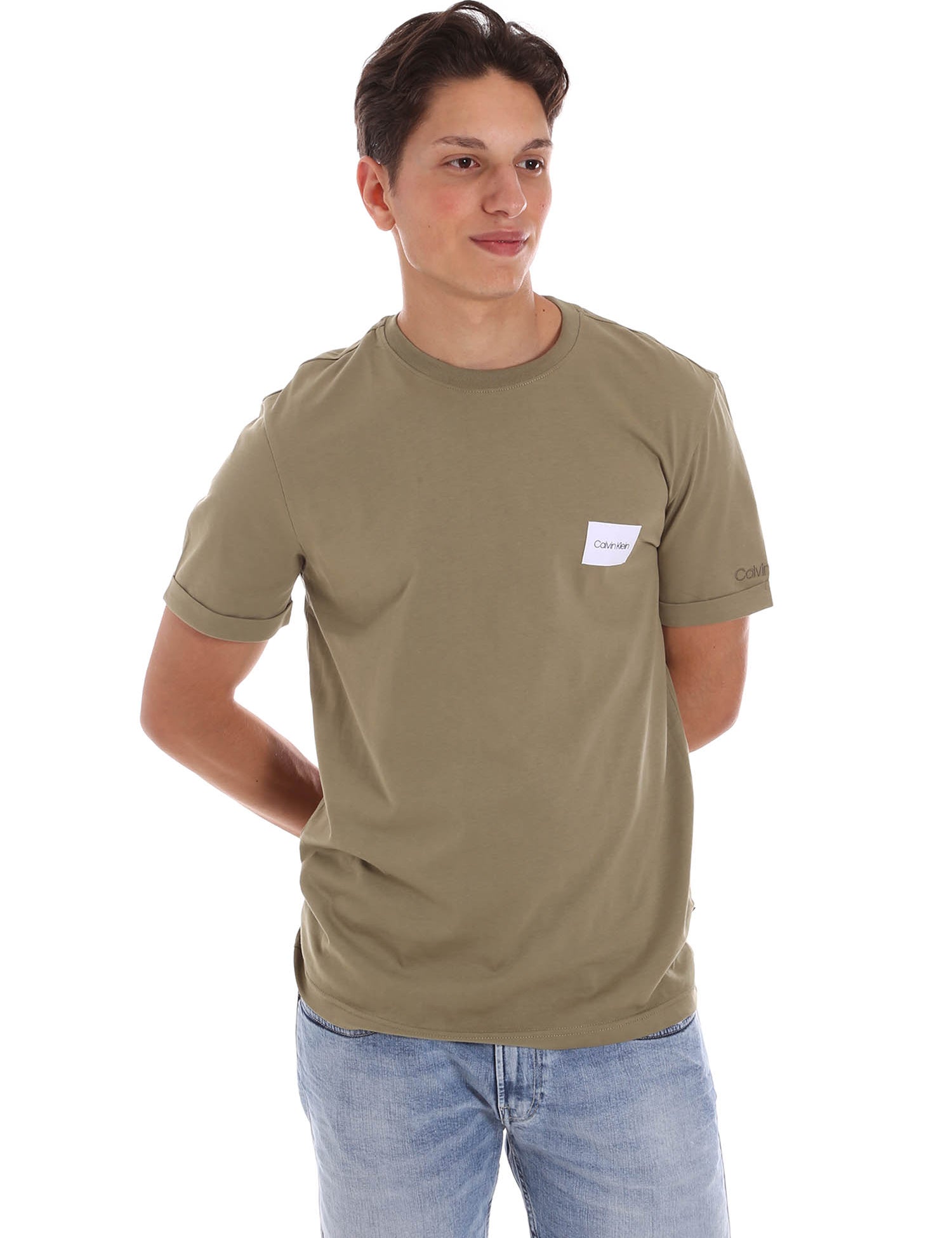 T-shirt Verde Calvin Klein