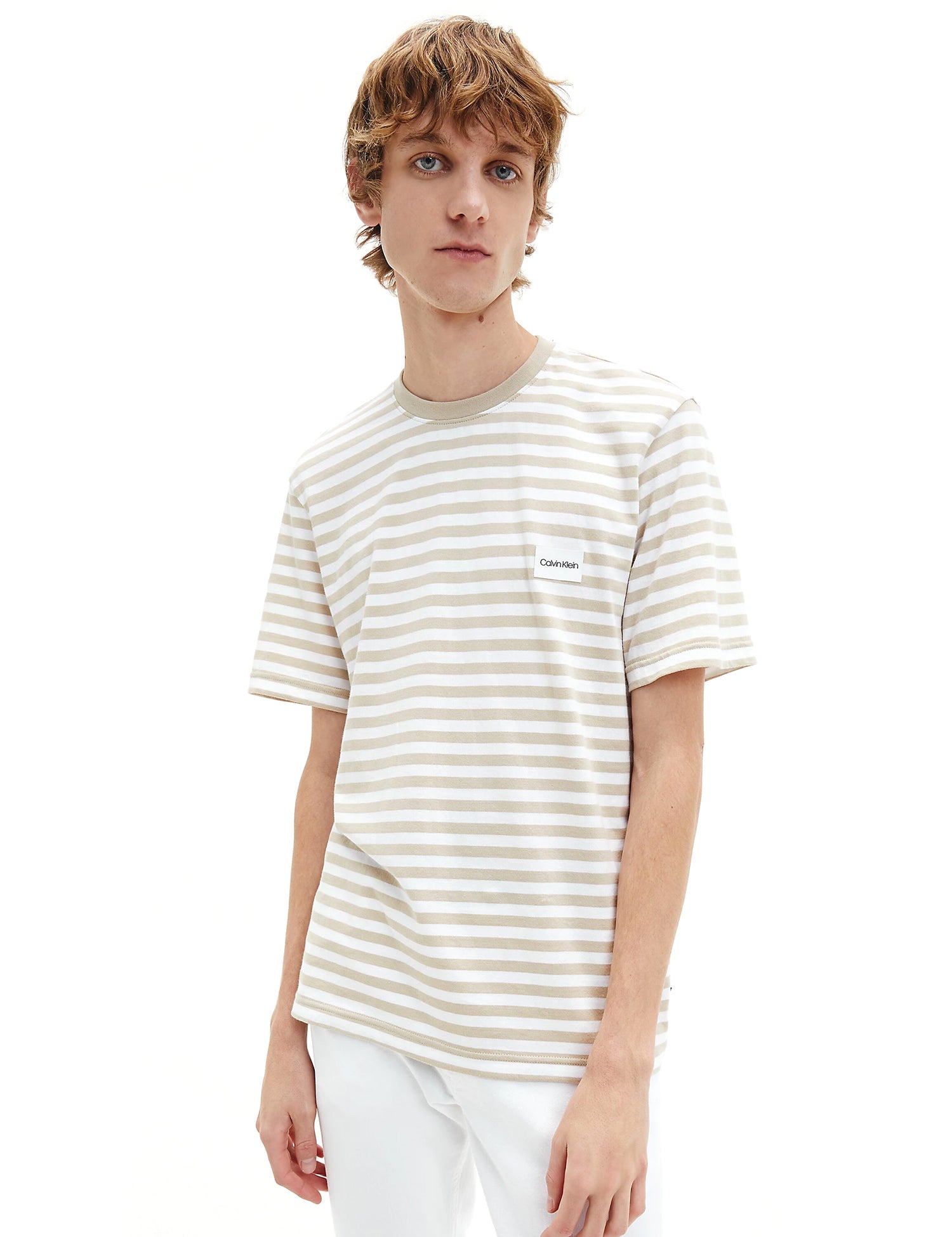 T-shirt Beige Calvin Klein