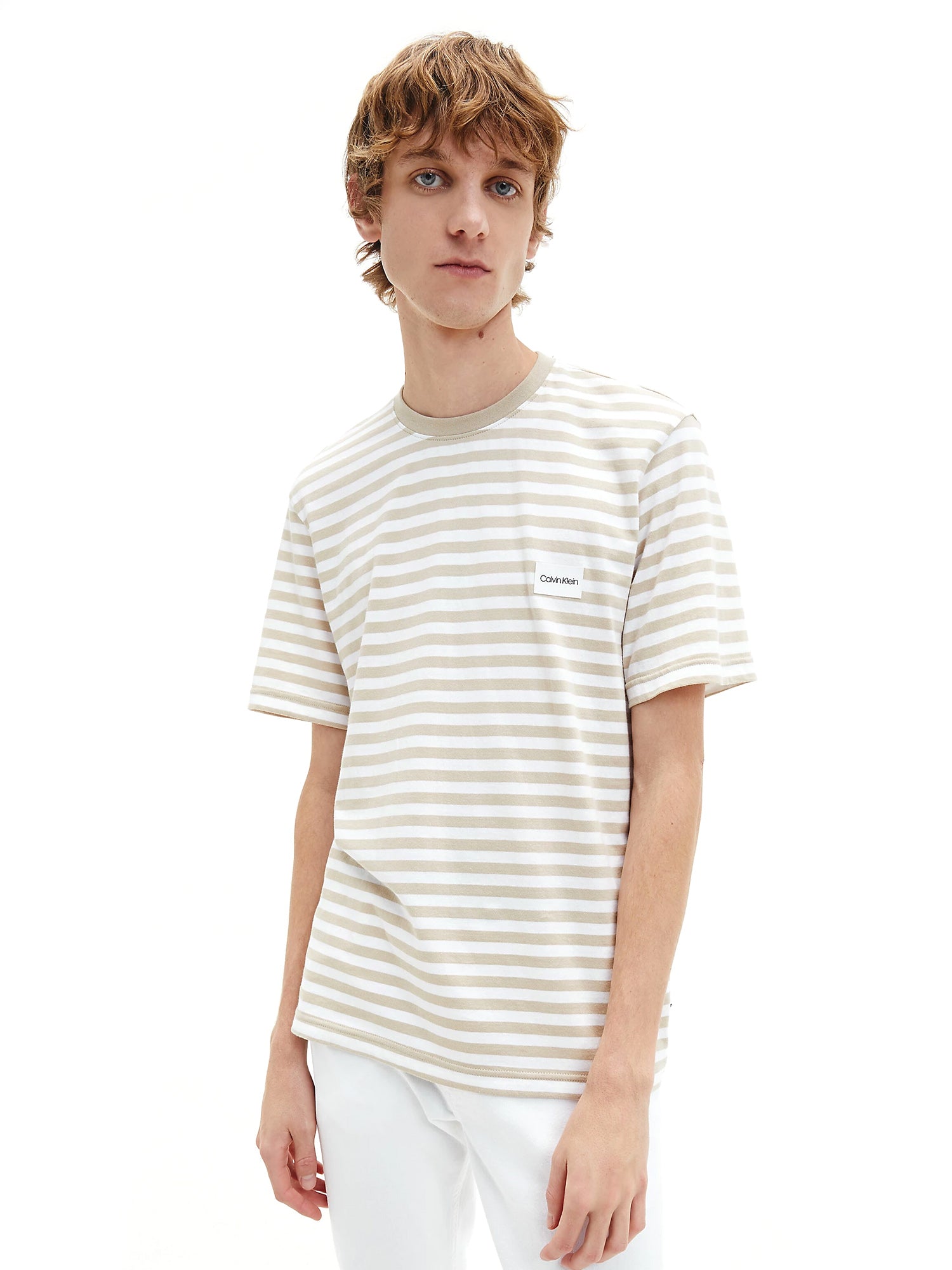 T-shirt Beige Calvin Klein