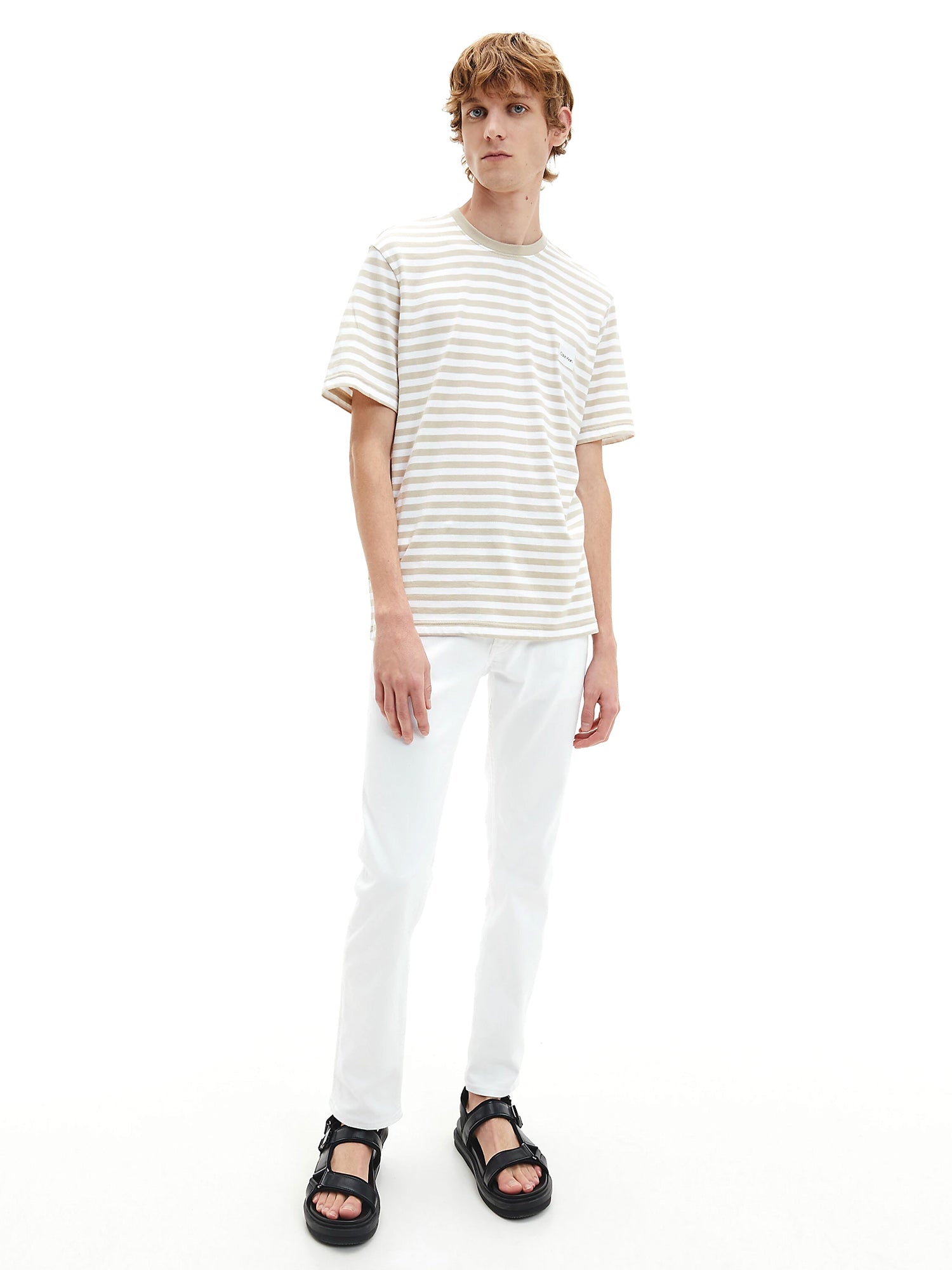 T-shirt Beige Calvin Klein