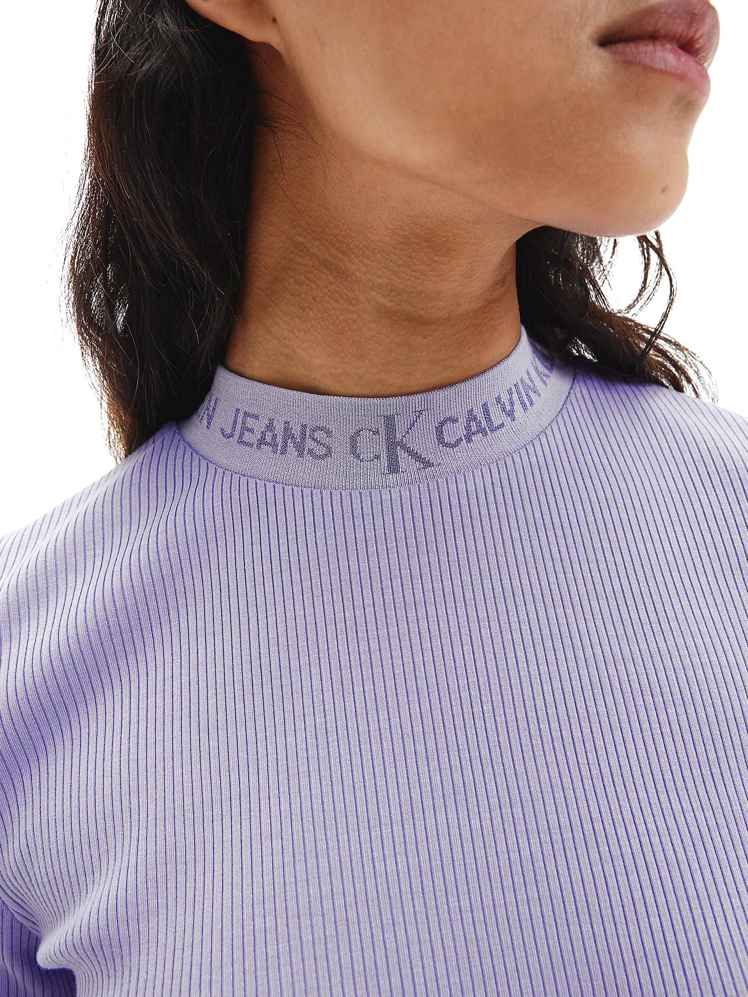 T-shirt Viola Calvin Klein Jeans