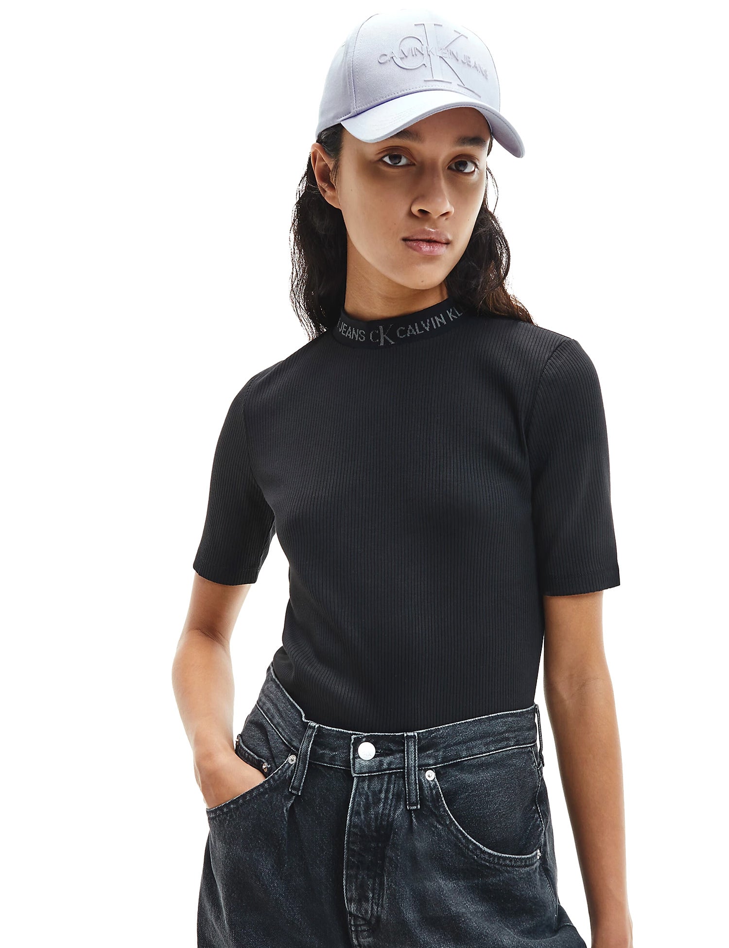 T-shirt Nero Calvin Klein Jeans