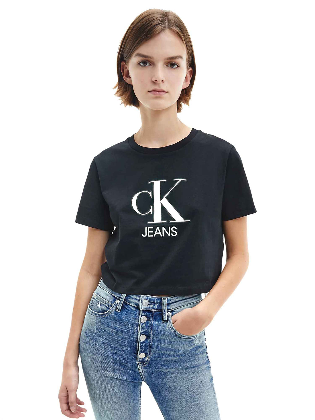 T-shirt Nero Calvin Klein Jeans