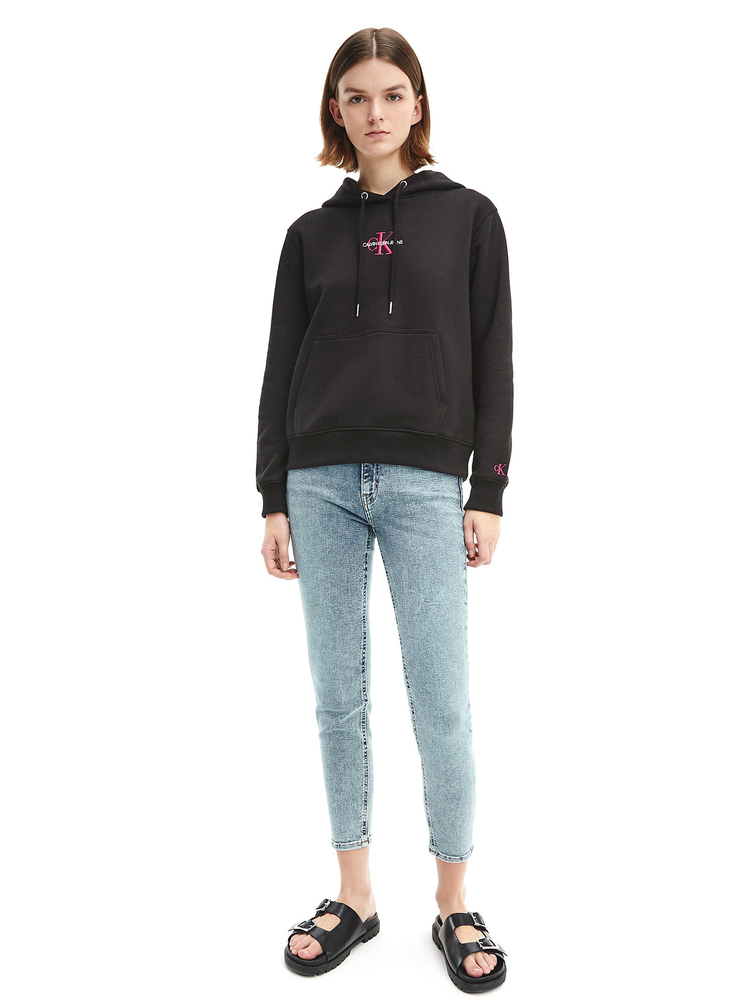 Felpe Nero Calvin Klein Jeans