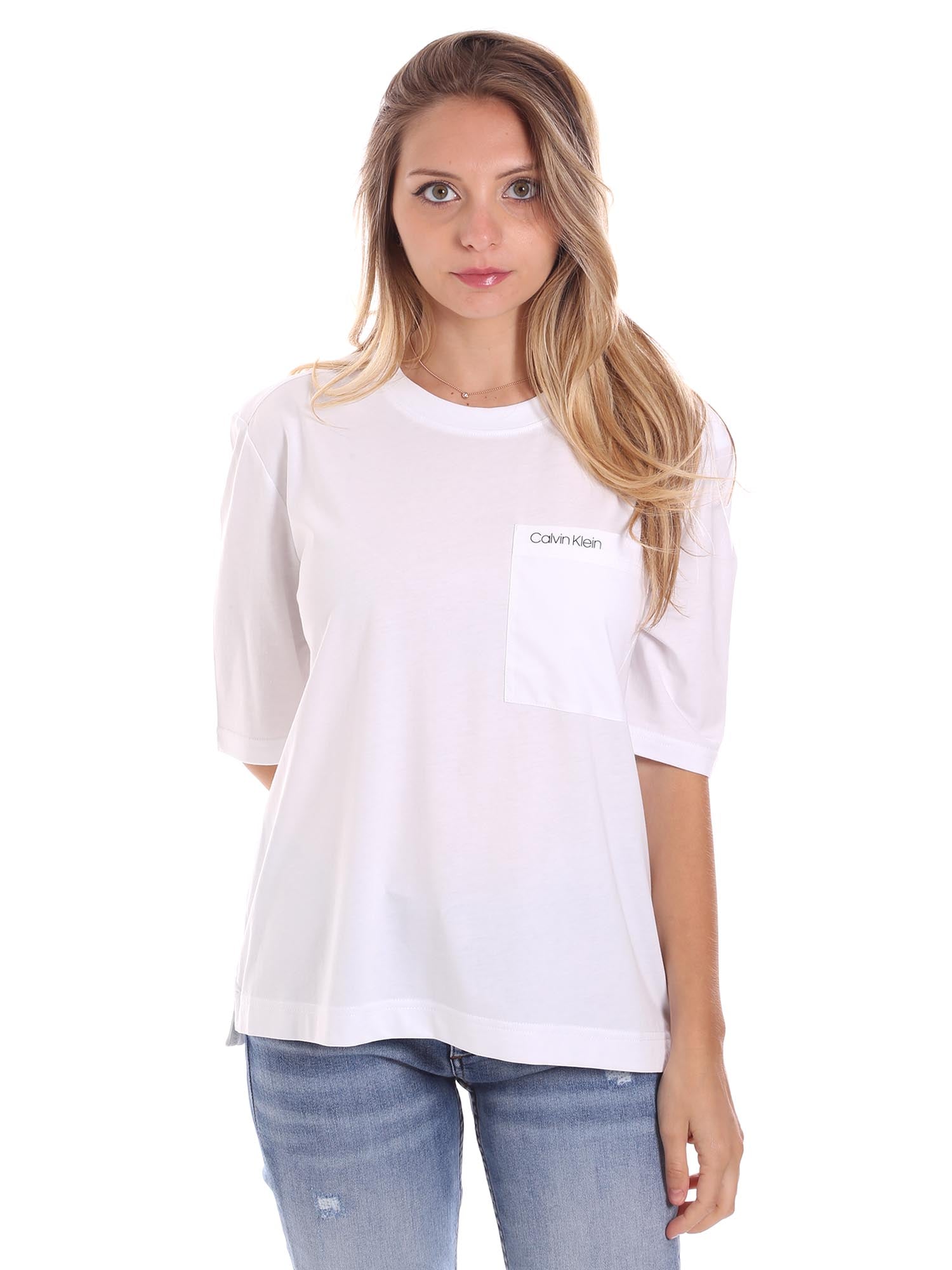 T-shirt Bianco Calvin Klein