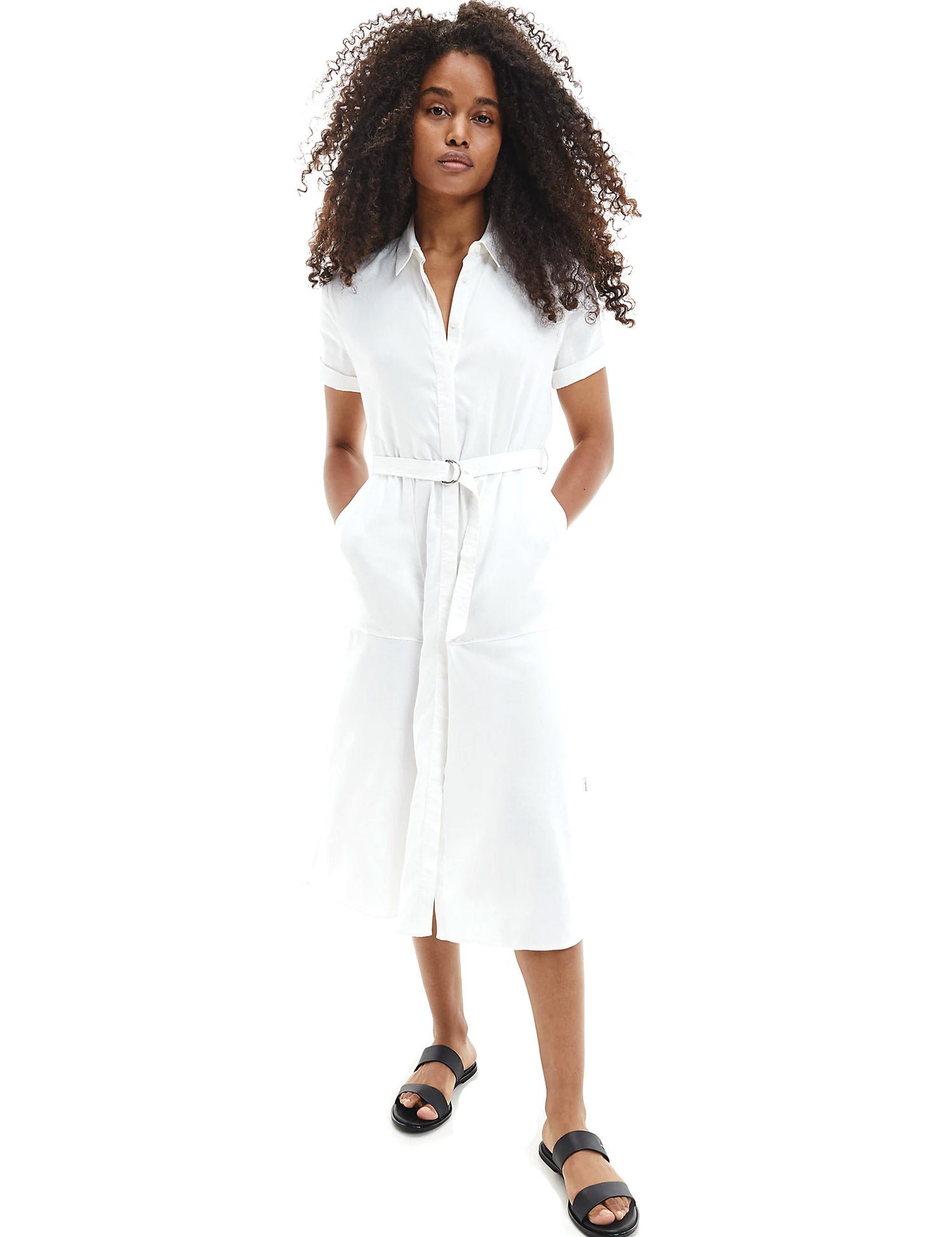 Vestiti Bianco Calvin Klein