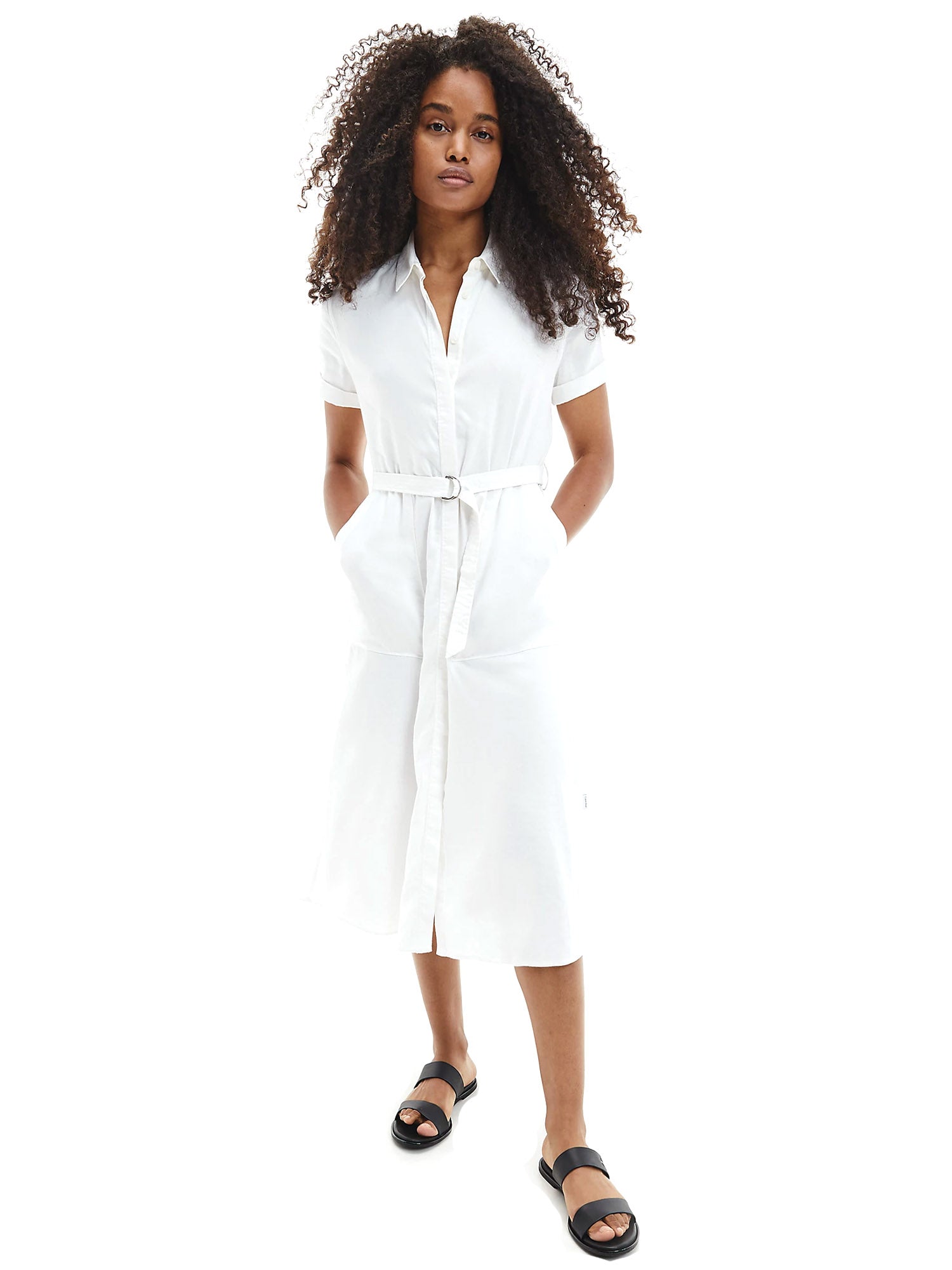 Vestiti Bianco Calvin Klein