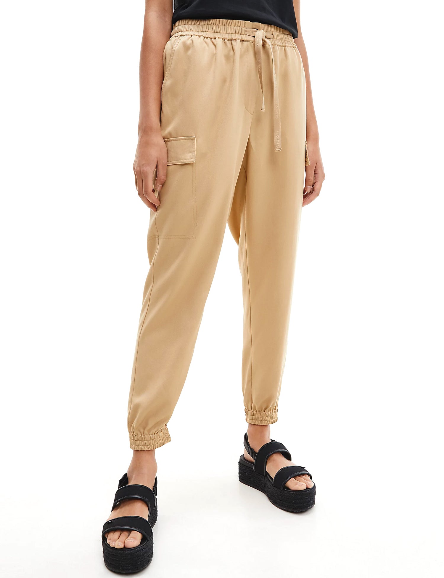 Pantaloni Beige Calvin Klein