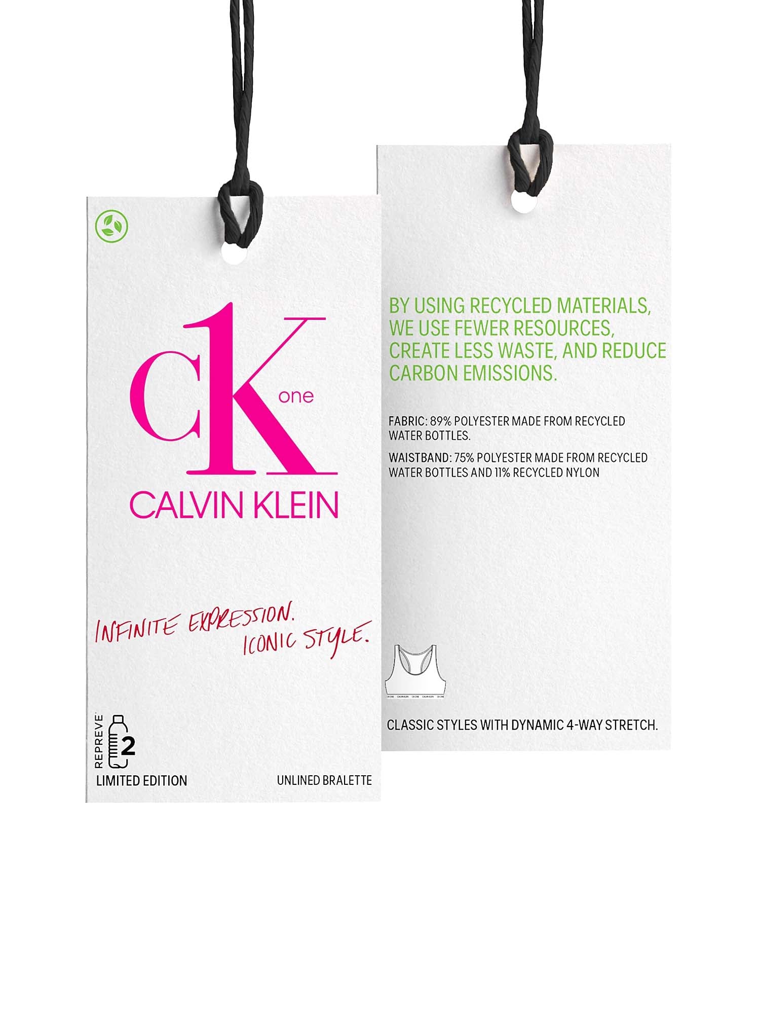 Top e canotte Rosa Calvin Klein Underwear