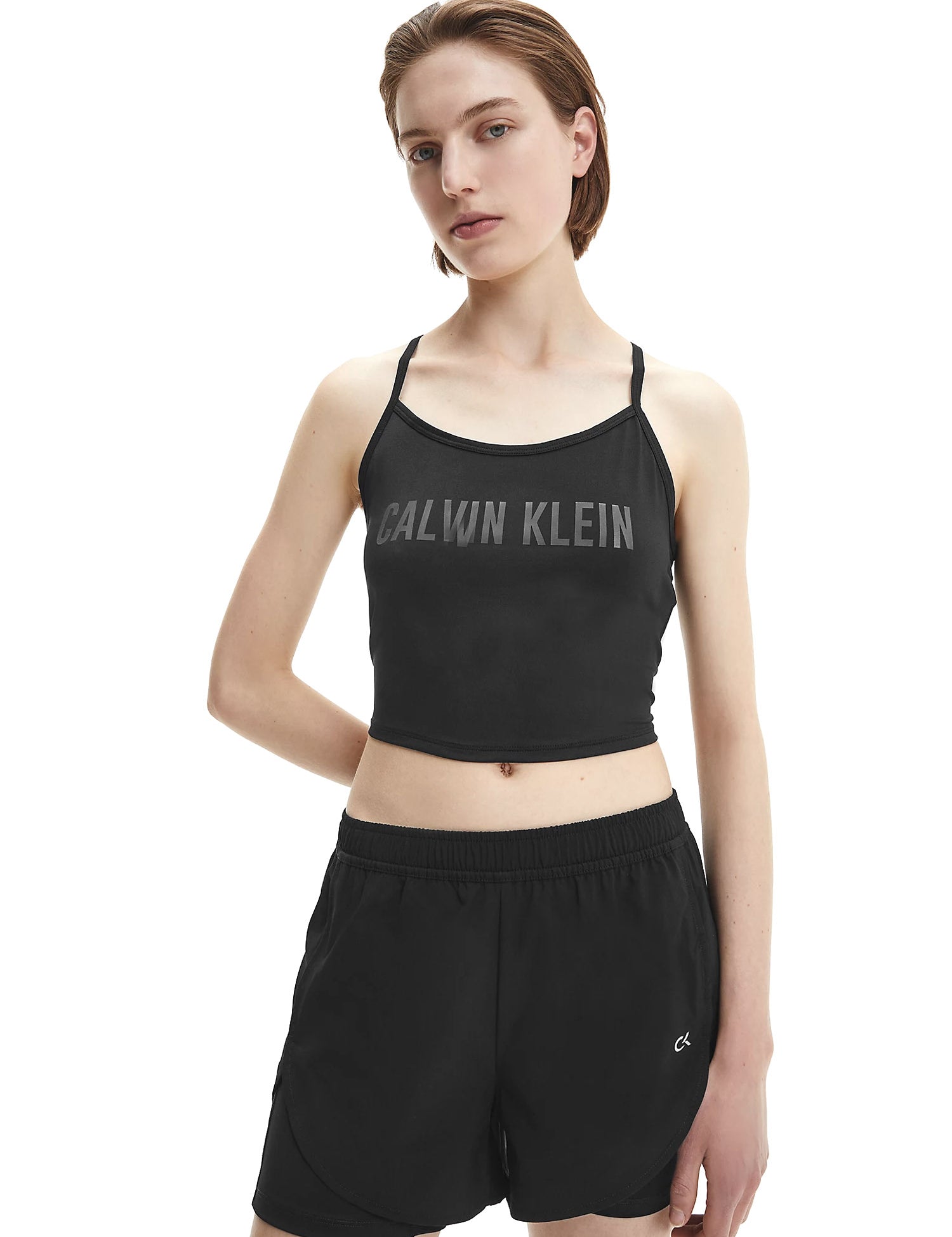 Canotte Nero Calvin Klein Performance 