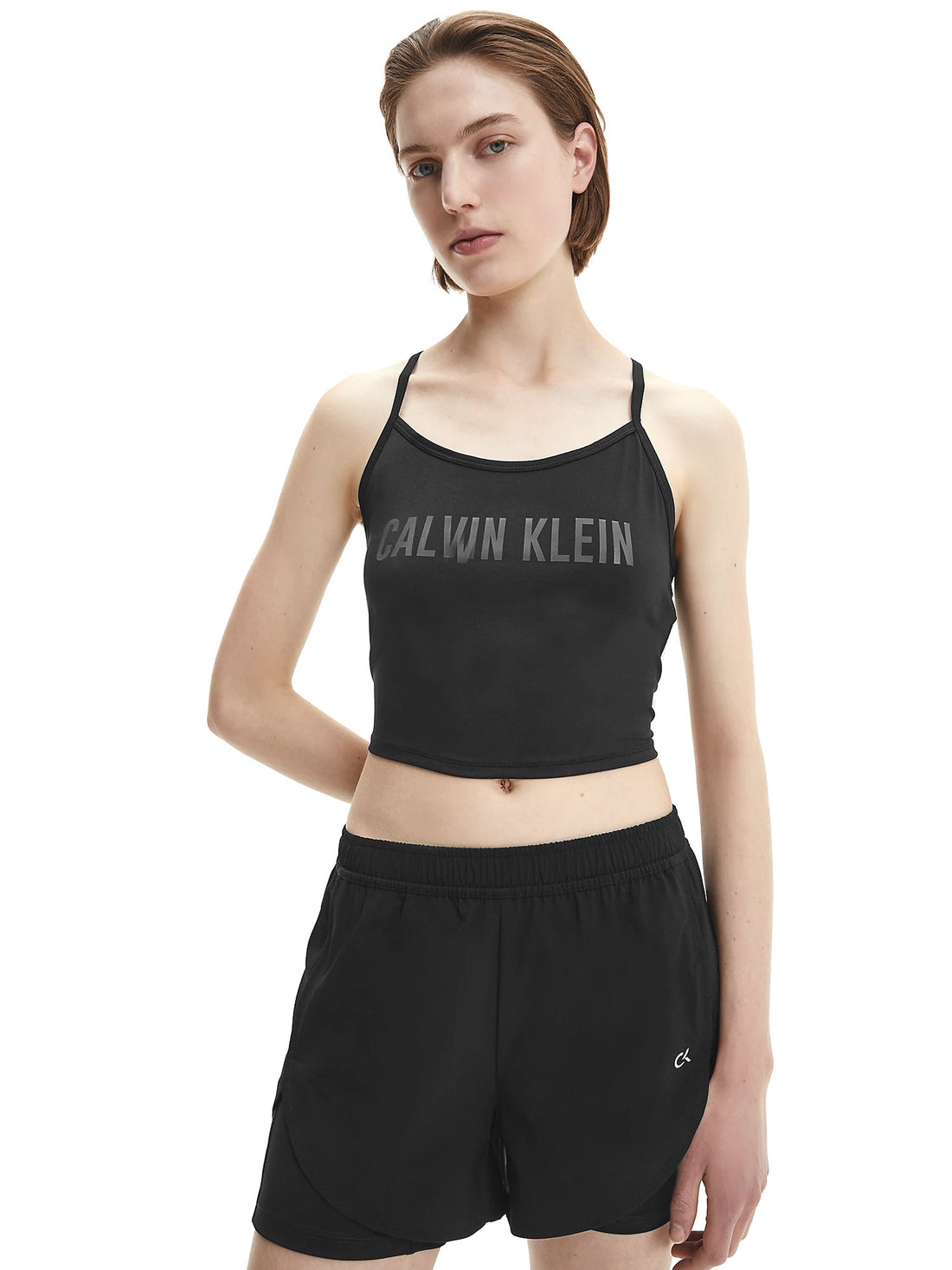 Canotte Nero Calvin Klein Performance 