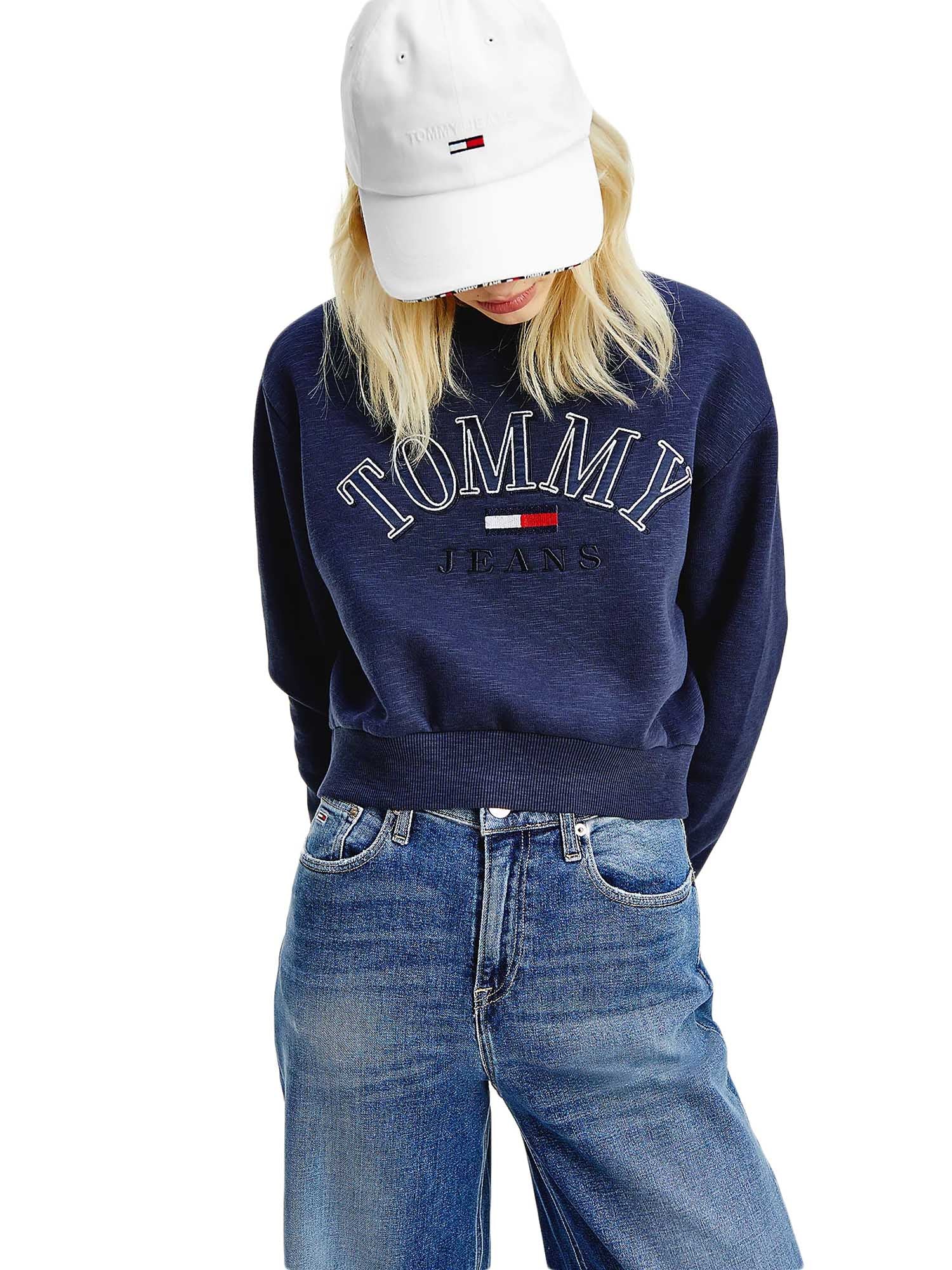Felpe Blu Tommy Jeans