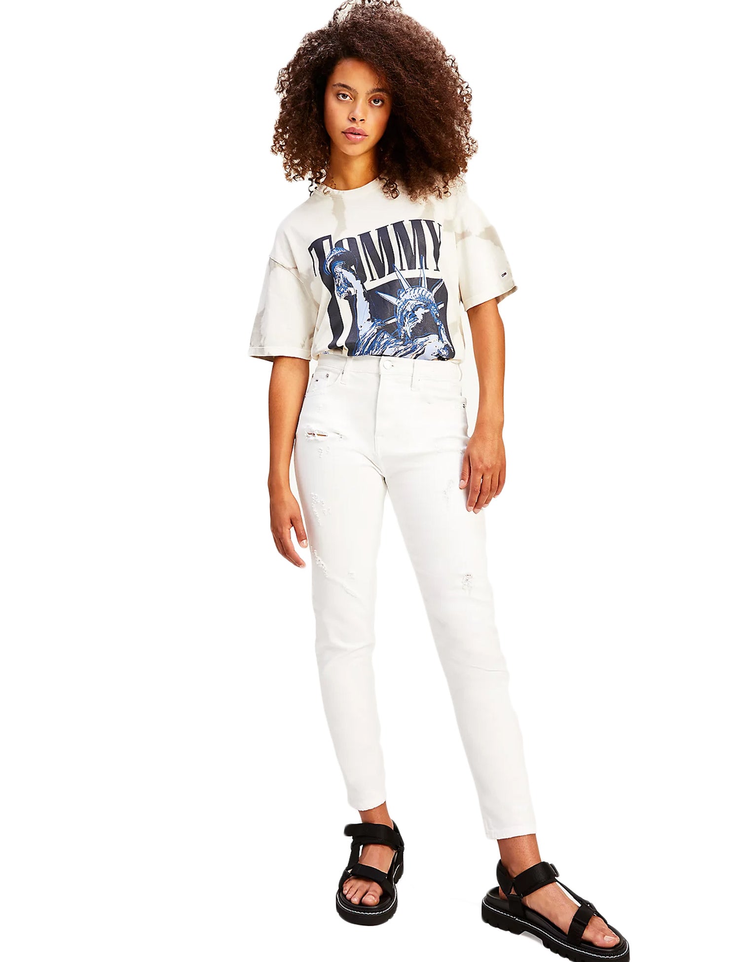 T-shirt Bianco Tommy Jeans