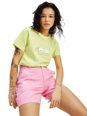 T-shirt Verde Tommy Jeans