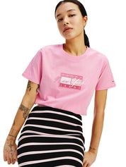 T-shirt Rosa Tommy Jeans