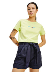 T-shirt Verde Tommy Jeans