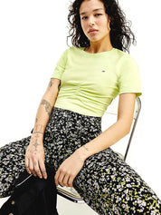 Top e canotte Verde Tommy Jeans