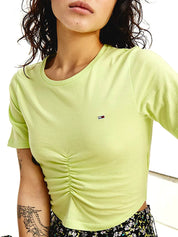 Top e canotte Verde Tommy Jeans