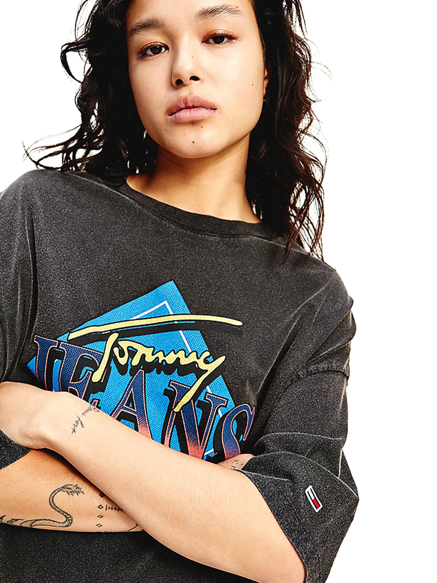 Vestiti Nero Tommy Jeans