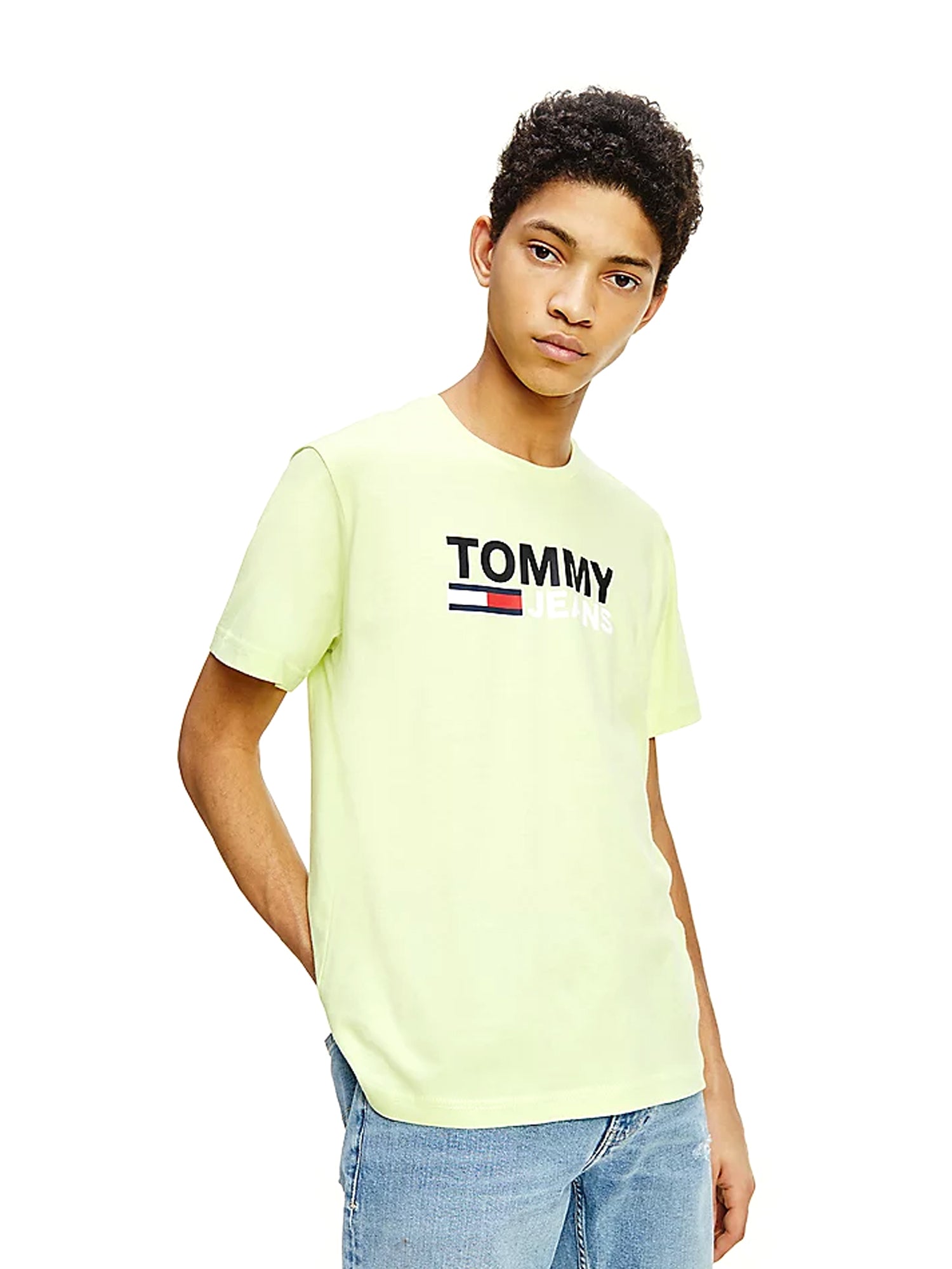 T-shirt Verde Tommy Jeans