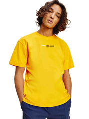 T-shirt Giallo Tommy Jeans
