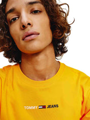 T-shirt Giallo Tommy Jeans