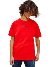 T-shirt Rosso Tommy Jeans