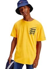 T-shirt Giallo Tommy Jeans