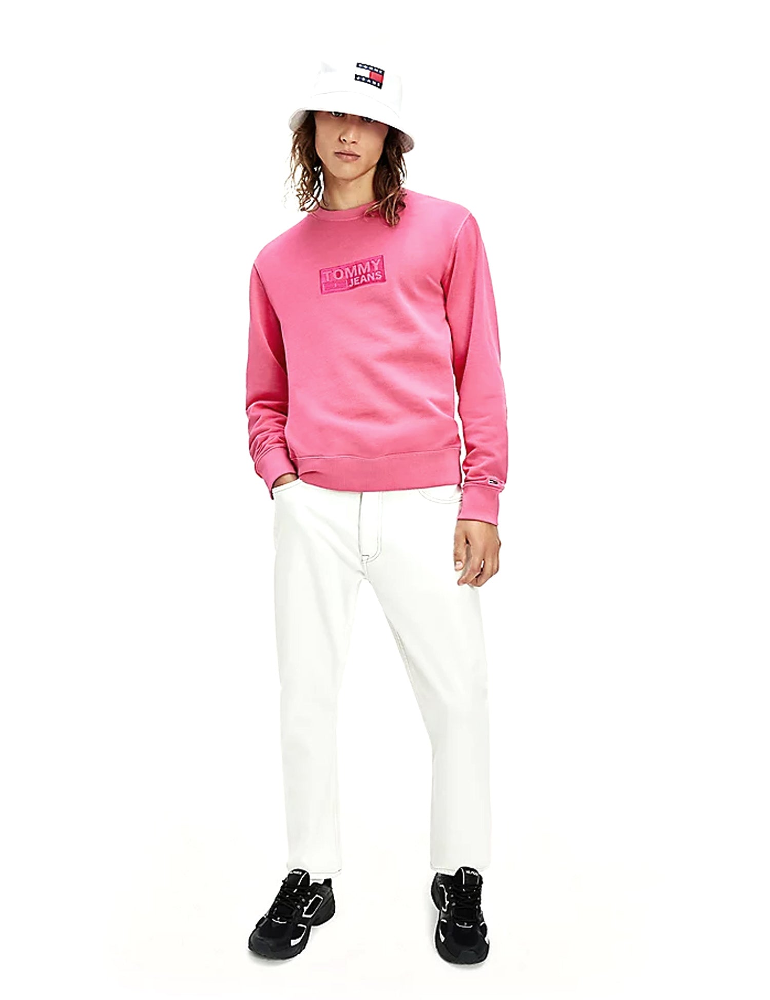 Pantaloni Bianco Tommy Jeans