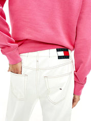 Pantaloni Bianco Tommy Jeans