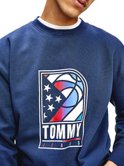 Felpe Blu Tommy Jeans
