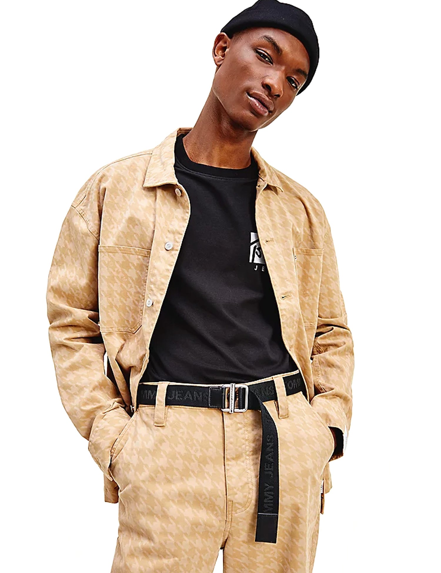 Cinture Nero Tommy Jeans