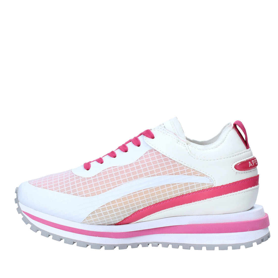 Sneakers Bianco Rosa Apepazza