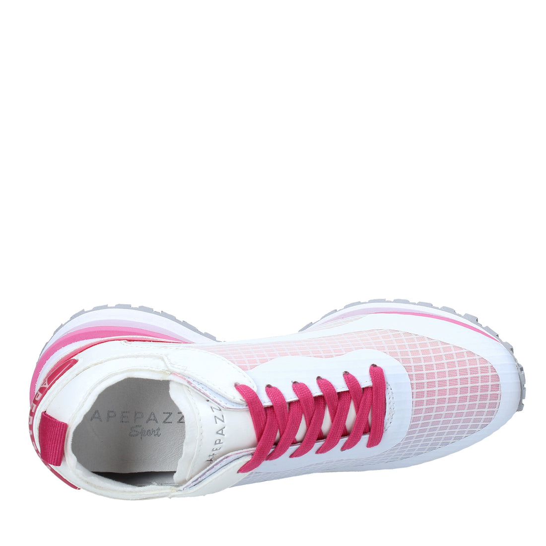 Sneakers Bianco Rosa Apepazza