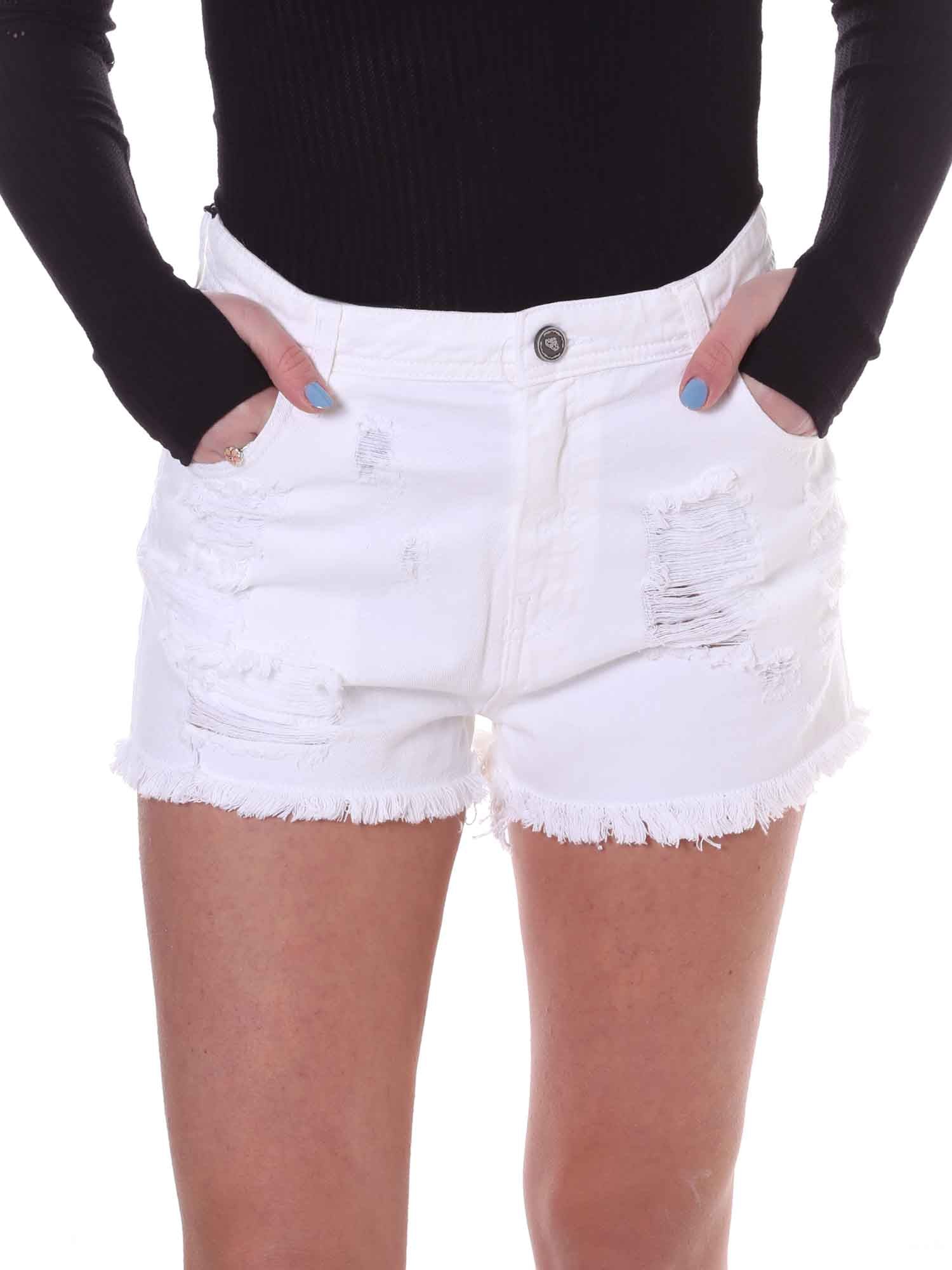 Shorts Bianco Fornarina