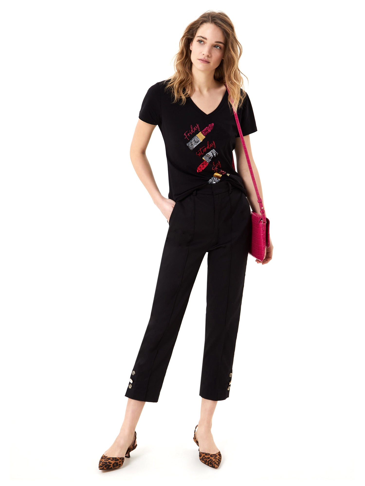 Pantaloni Nero Liu-jo