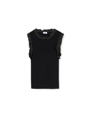 Top e canotte Nero Liu-jo