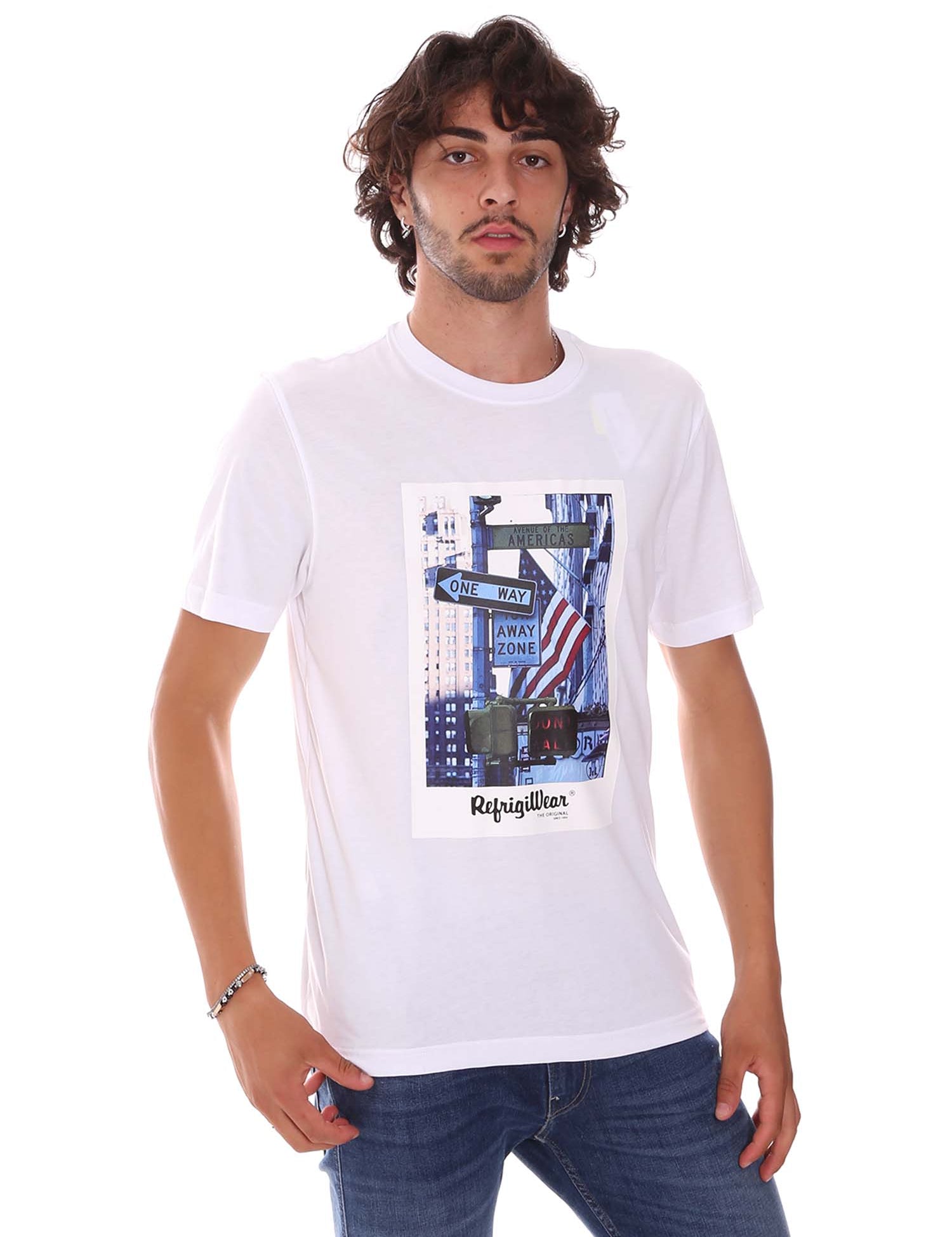 T-shirt Bianco Refrigiwear