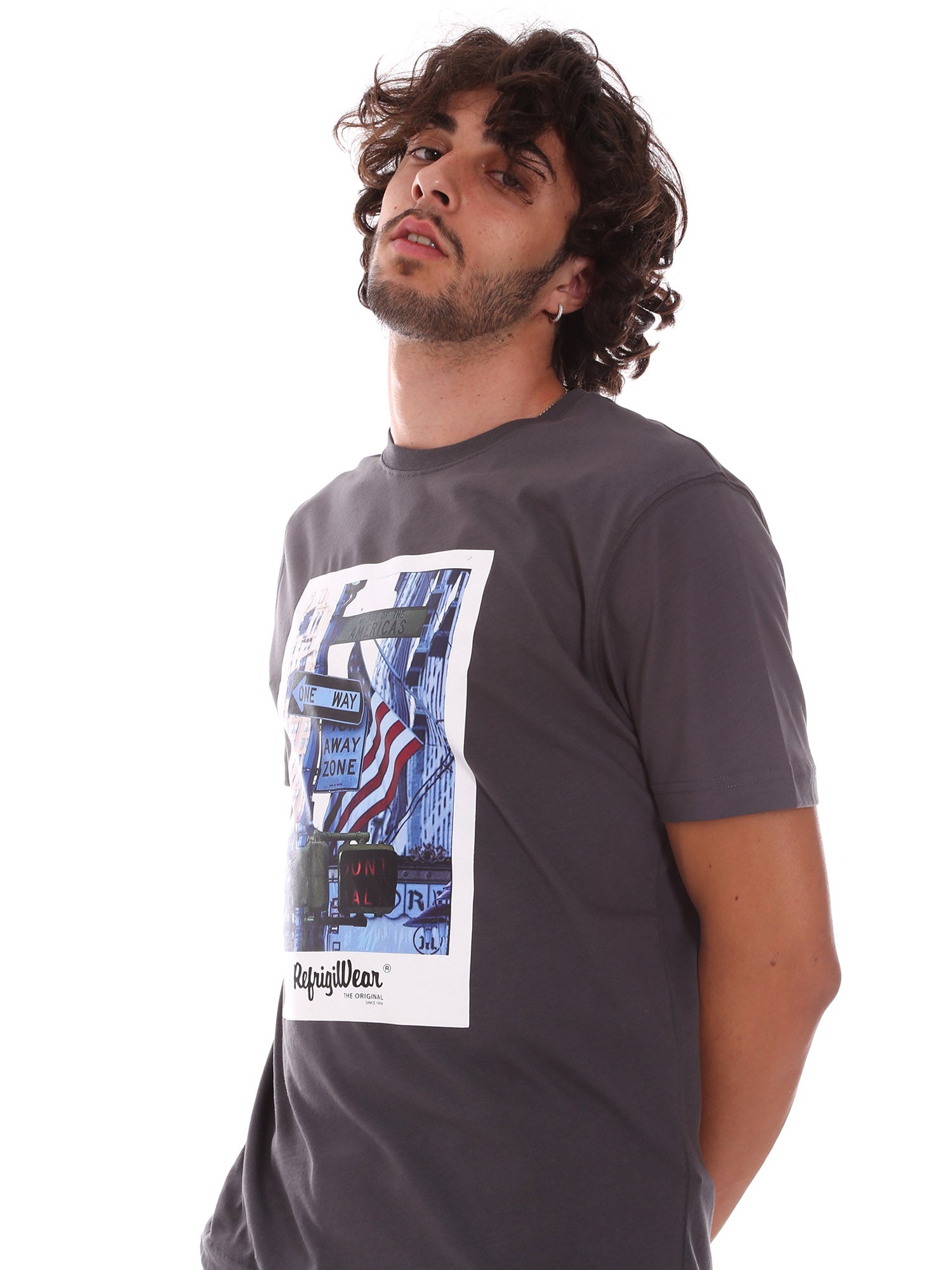 T-shirt Grigio Refrigiwear