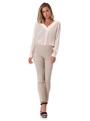 Pantaloni Beige Cafenoir