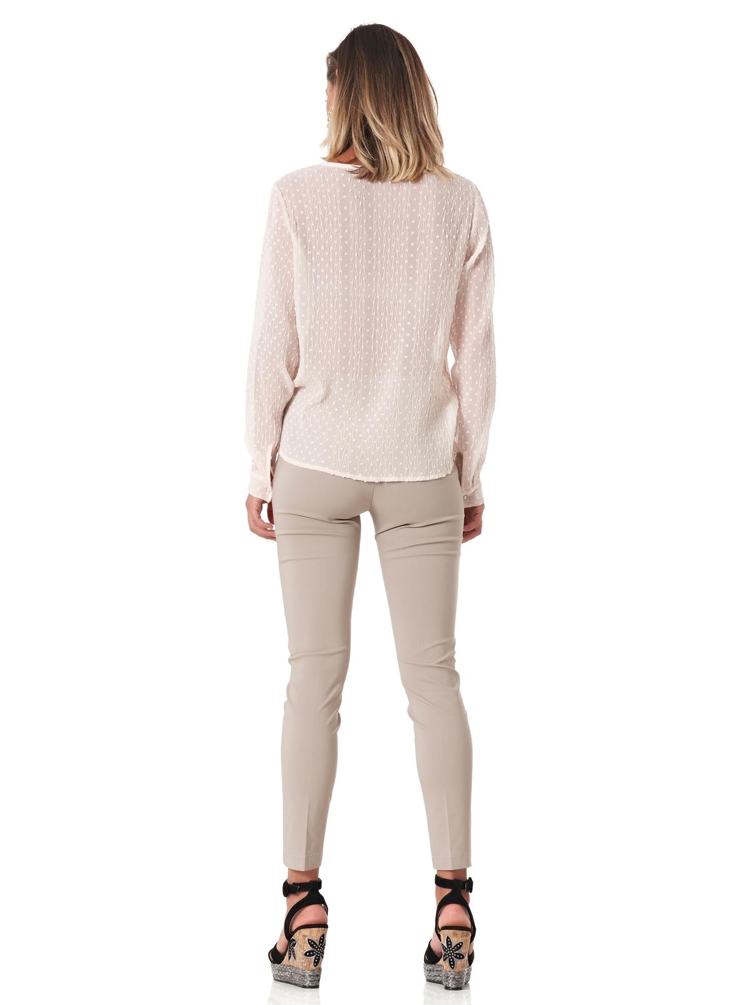 Pantaloni Beige Cafenoir