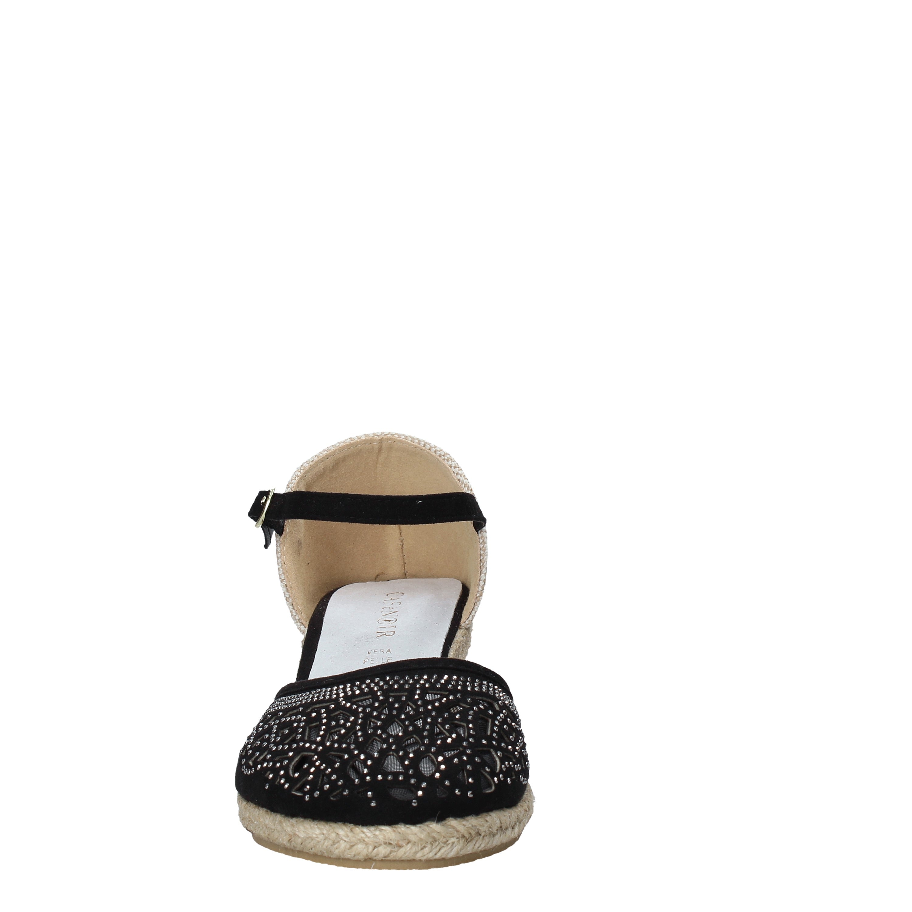 Sandali zeppa Nero Cafenoir