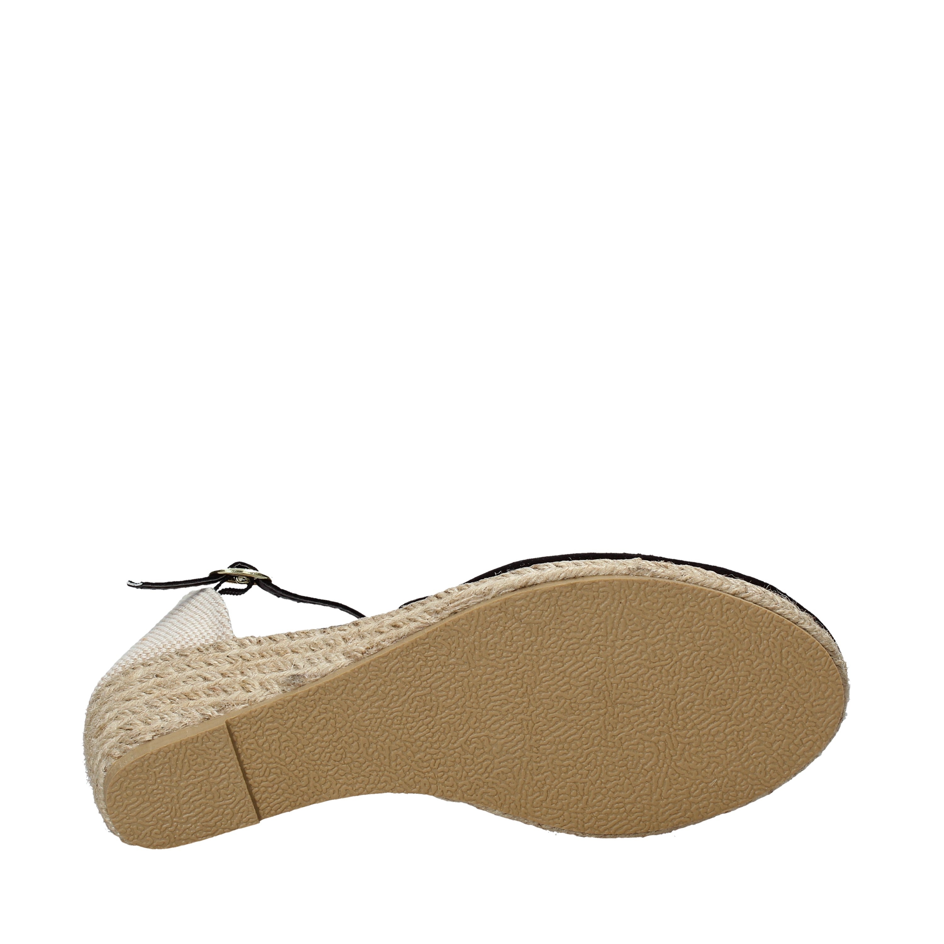 Sandali zeppa Nero Cafenoir