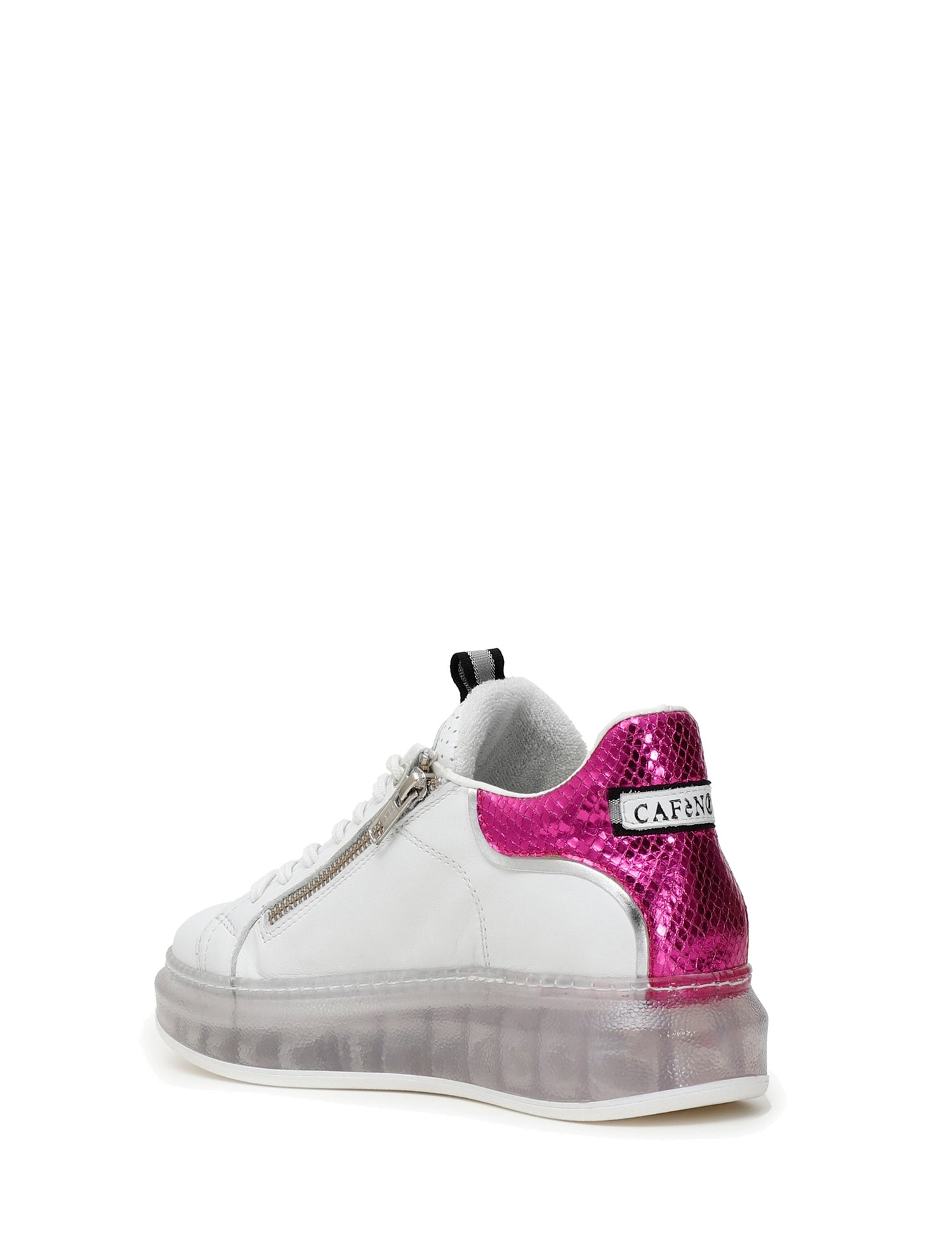 Sneakers Bianco Rosa Cafenoir